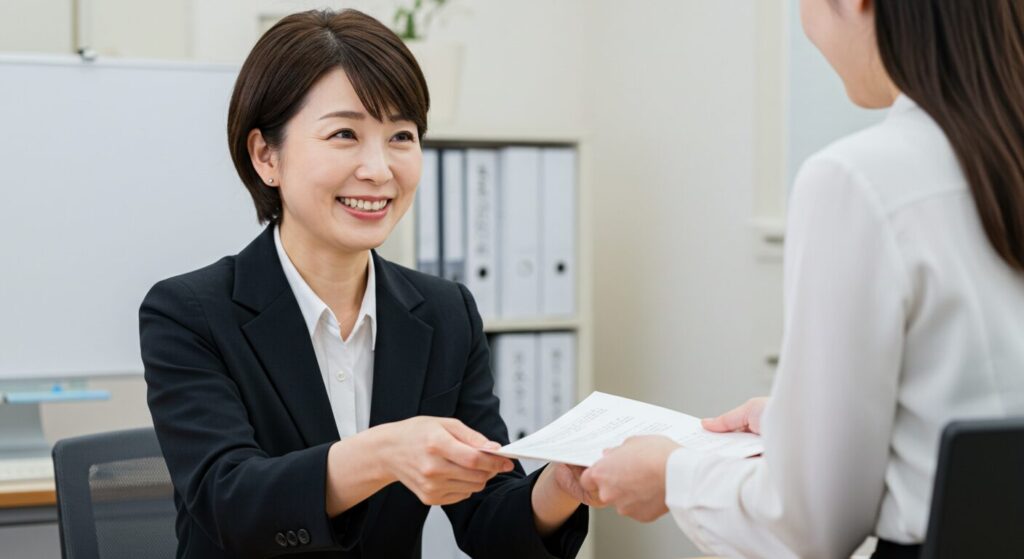 感謝の気持ちを伝える