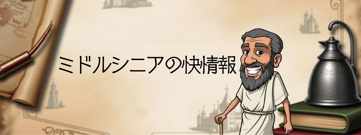 ミドルシニアの快情報